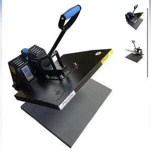 Black Heat Press Machine